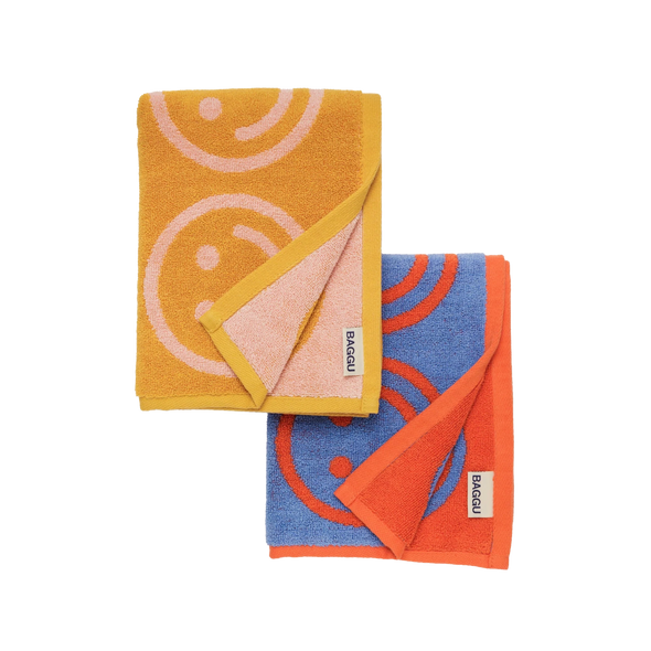 Set 2 toallas BAGGU - Poppy Happy Mix