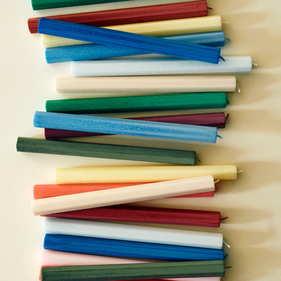 Velas Hexagon Set de 4