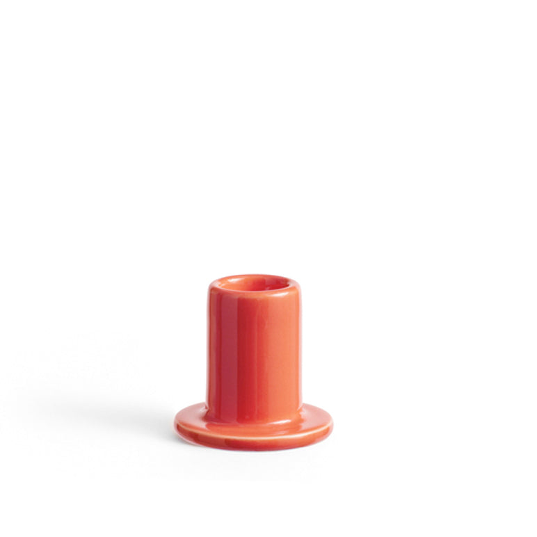 Tube S Candle Holder - Warm Red
