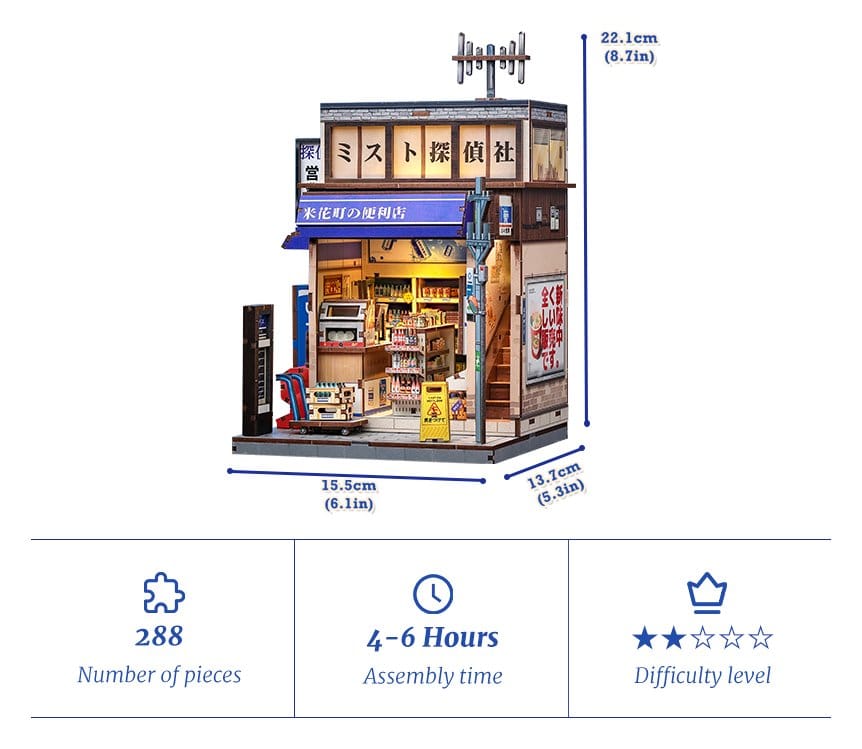 Maqueta Miniatura Beika-Cho Convenience Store