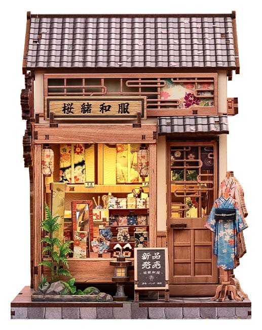 Maqueta Miniatura Sakura O Kimono Shop