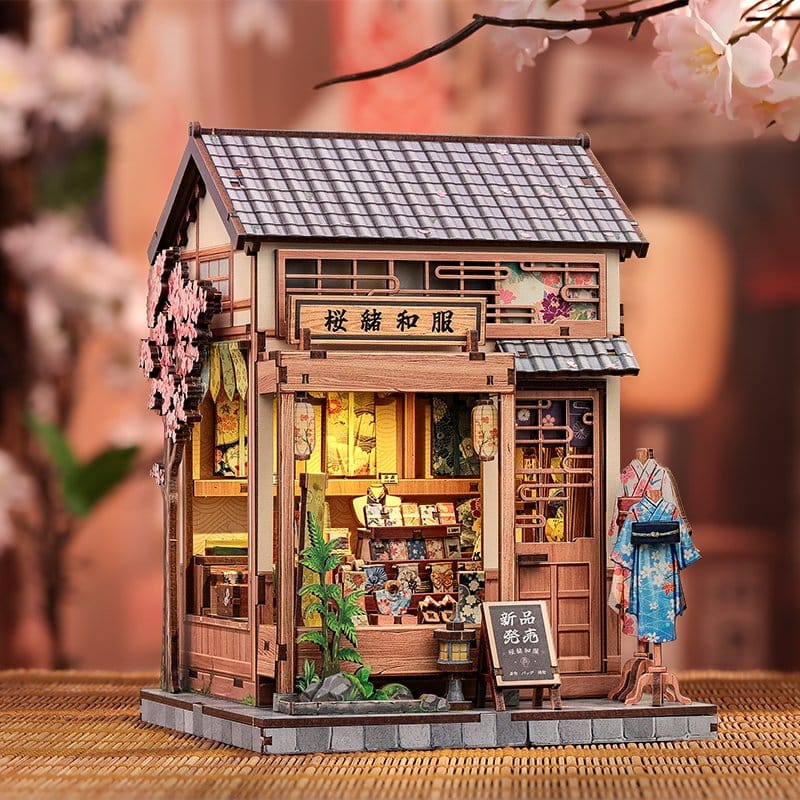 Maqueta Miniatura Sakura O Kimono Shop