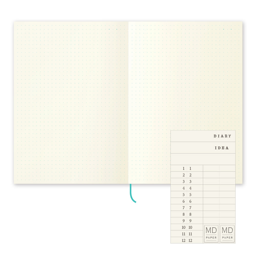 Midori Notebook Journal Dot Grid A5