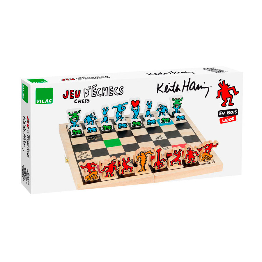 Keith Haring Boxed Chess