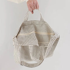 Bolso Horizontal Duck BAGGU - Natural Grid