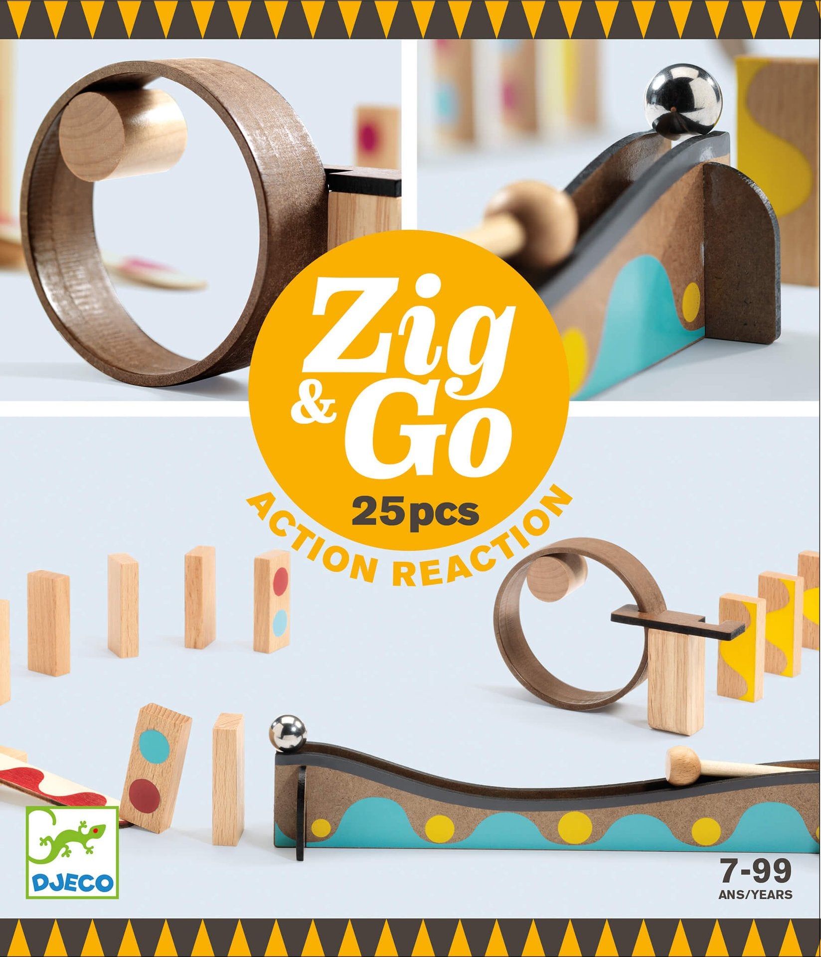 Zig &amp; Go Construction 25 pieces 
