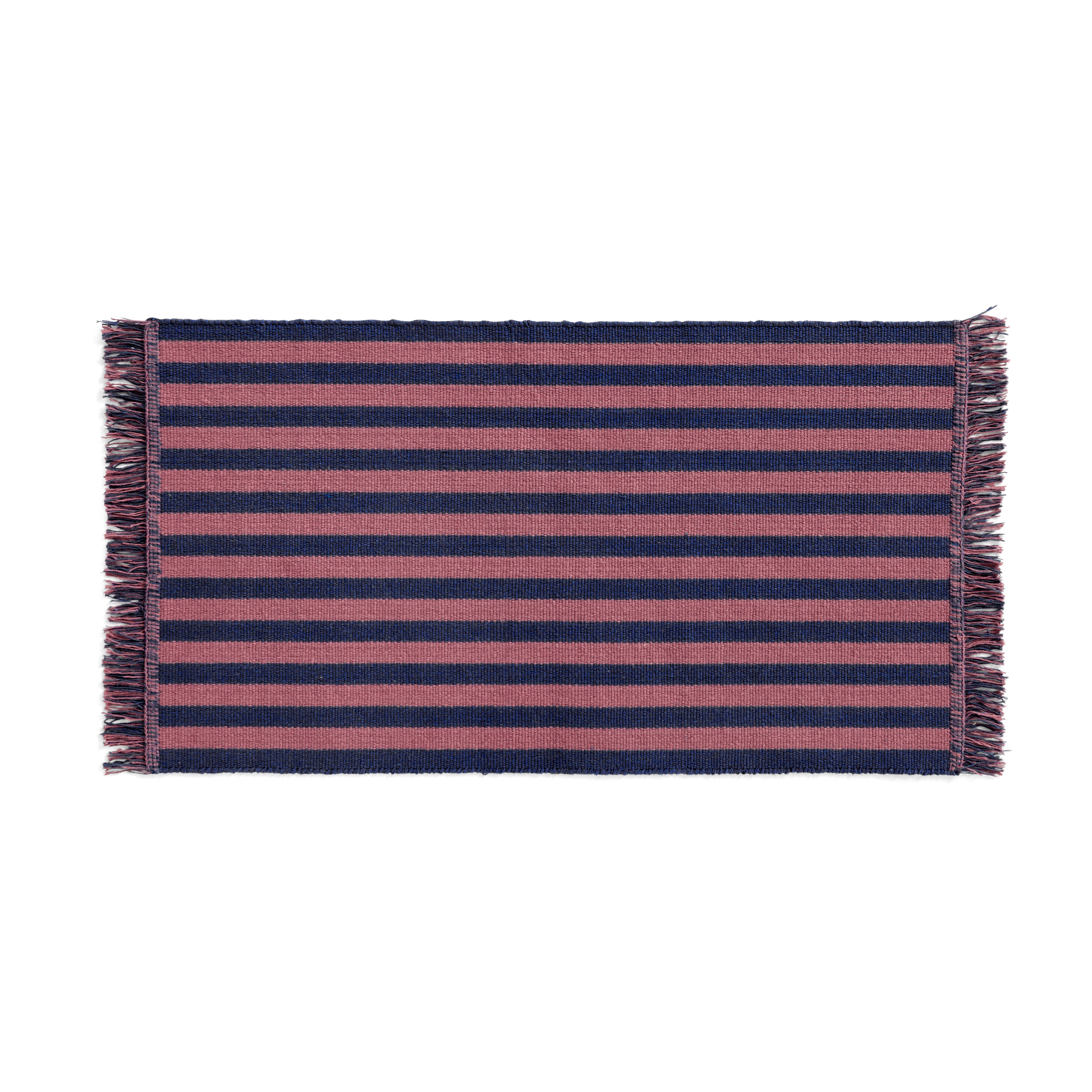 Stripes and Stripes Navy Cacao Rug - HAY