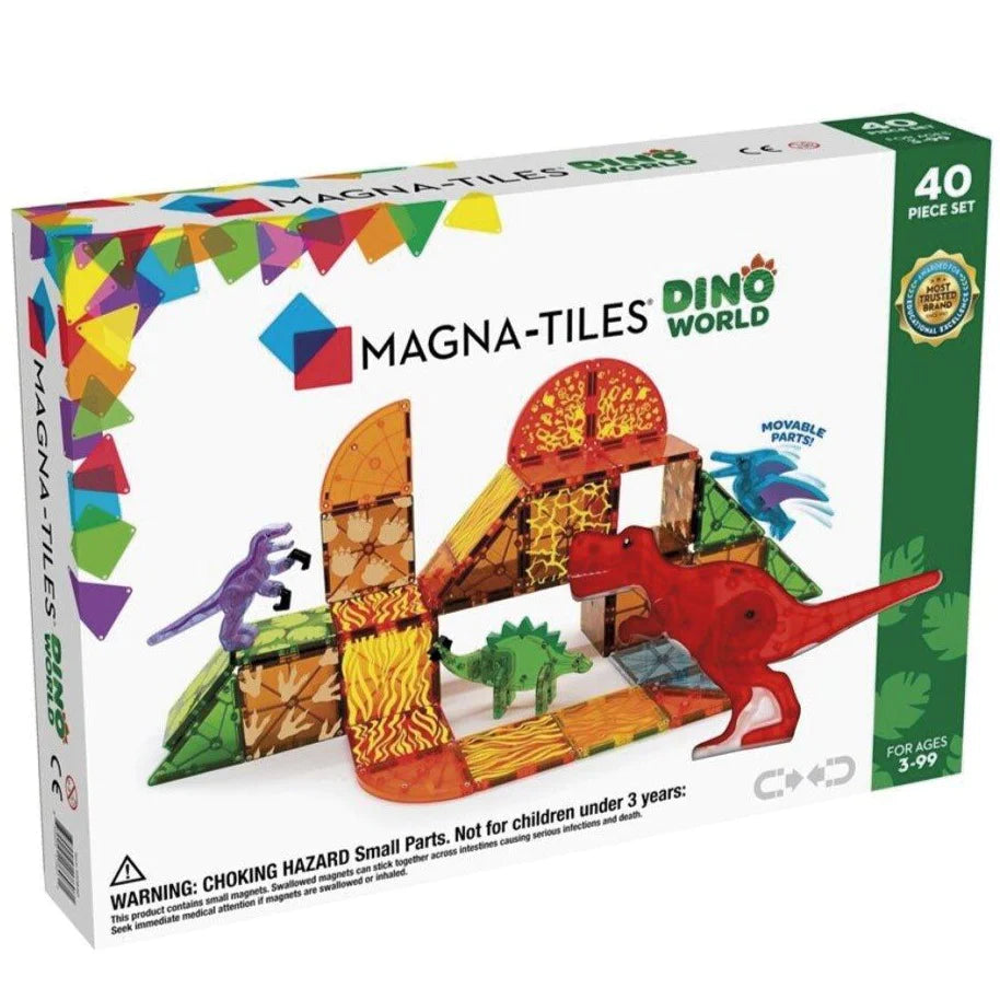 Magna-Tiles Dino World 40 pièces 
