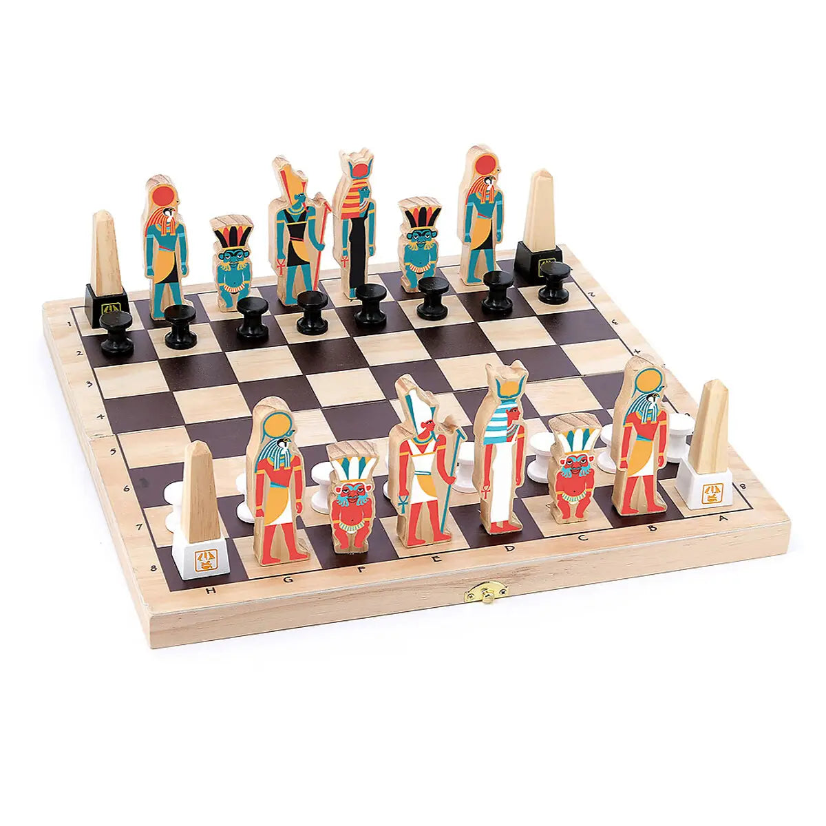 Louvre hieroglyphics chess