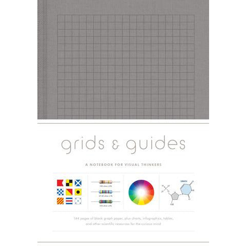 Grids &amp; Guides Gray. A Notebook for Visual Thinkers