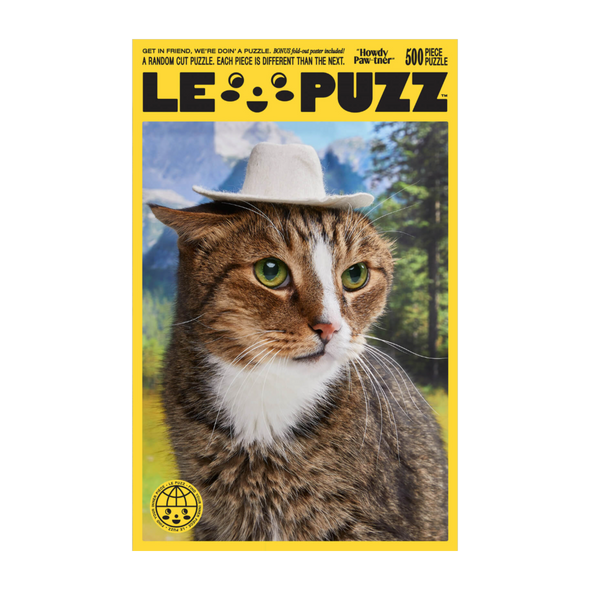 Puzzle Howdy Paw-tner - Le Puzz