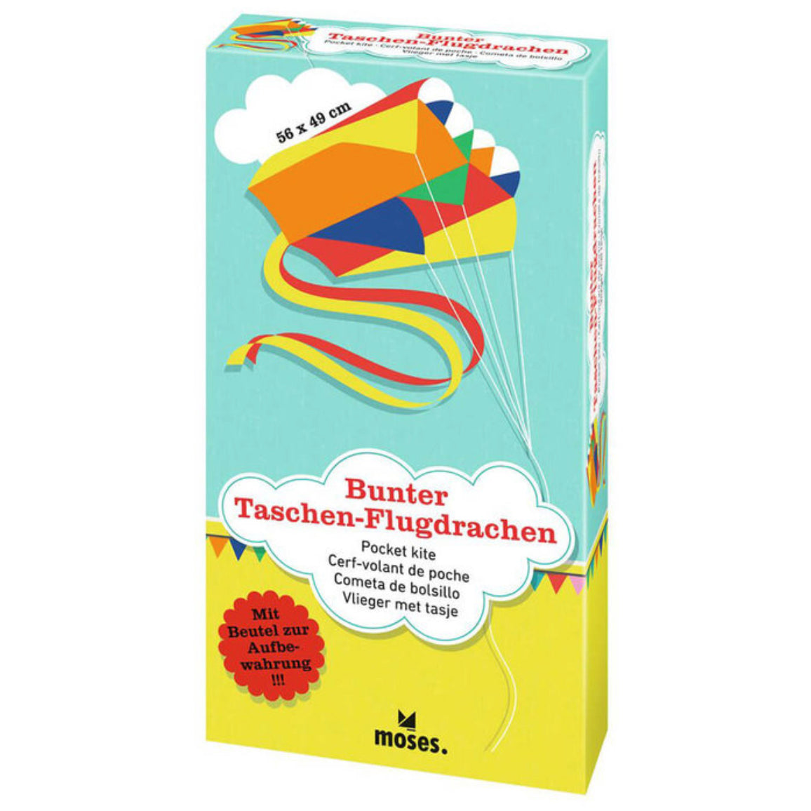 multicolor pocket kite 
