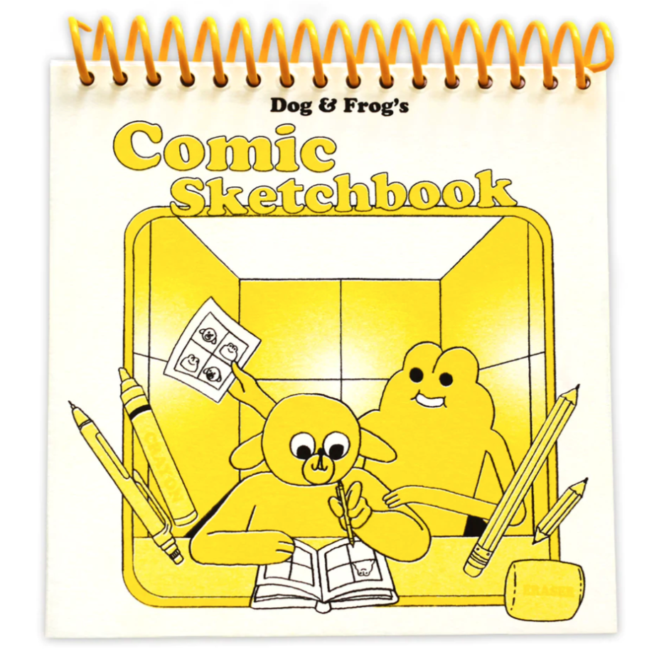 Dog &amp; Frog's Comic Sketchbook - Jumbo Press