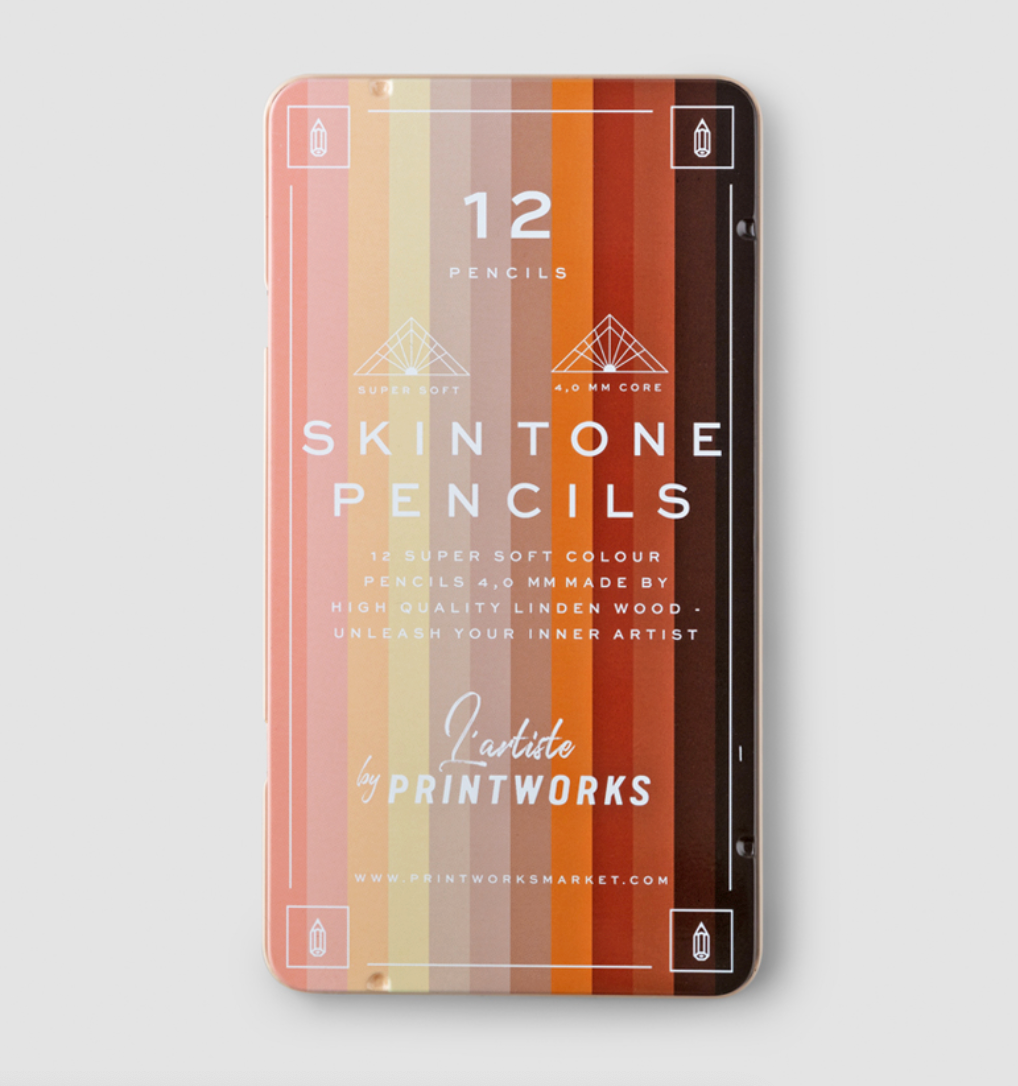 Colored pencils - Skin Tones