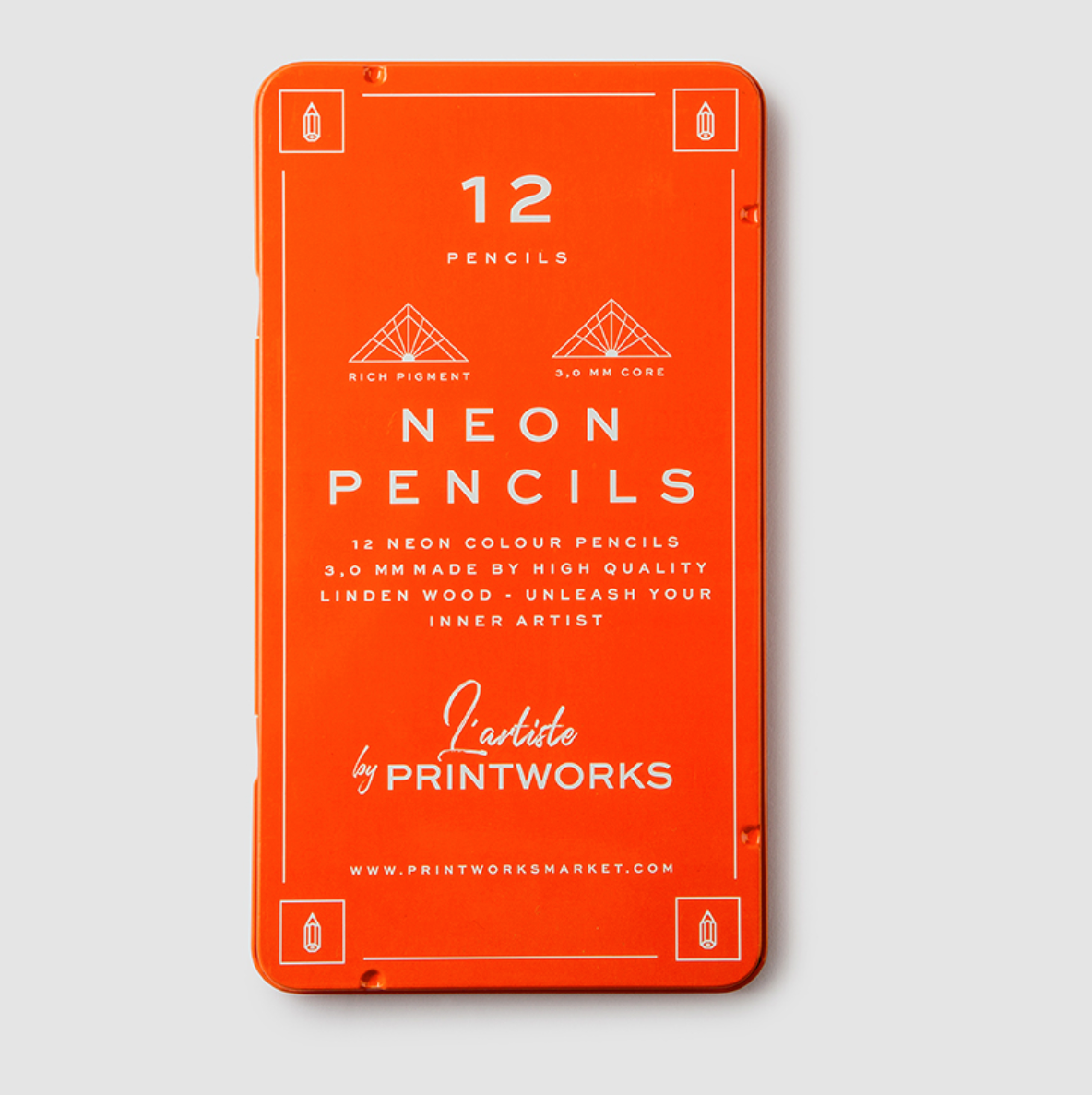 Colored Pencils - Neon