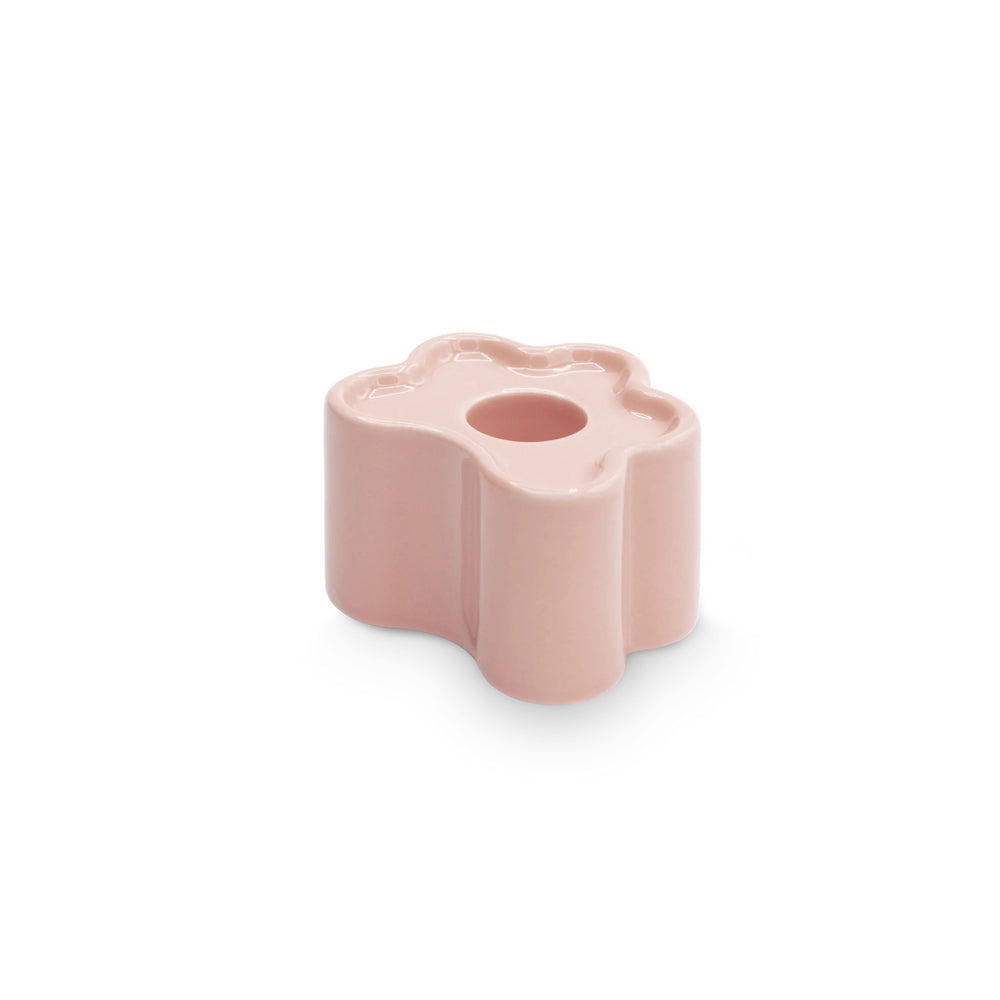 Portavelas Flora Pink