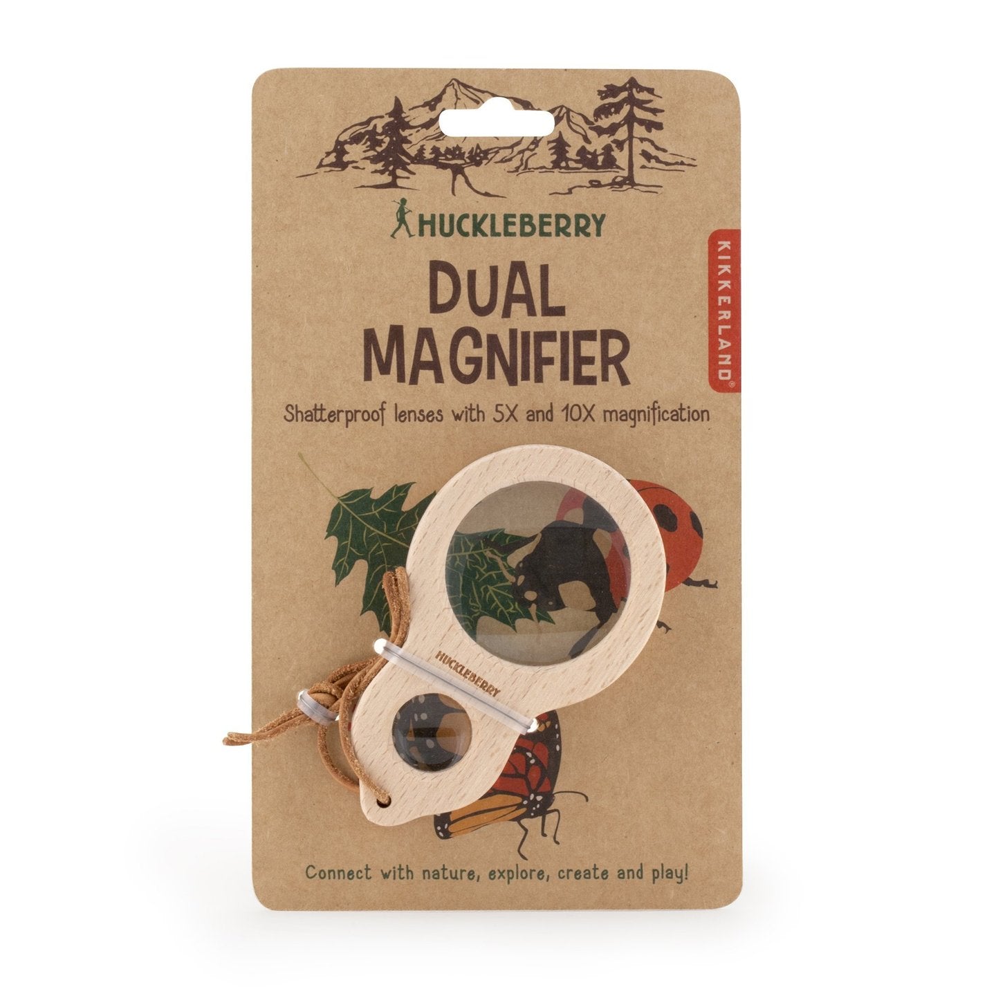 Huckleberry double magnifying glass