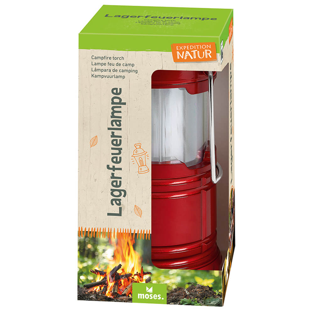 Red Camping Lamp