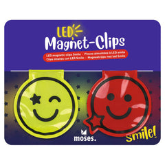 Clips magnéticos Smile con LED