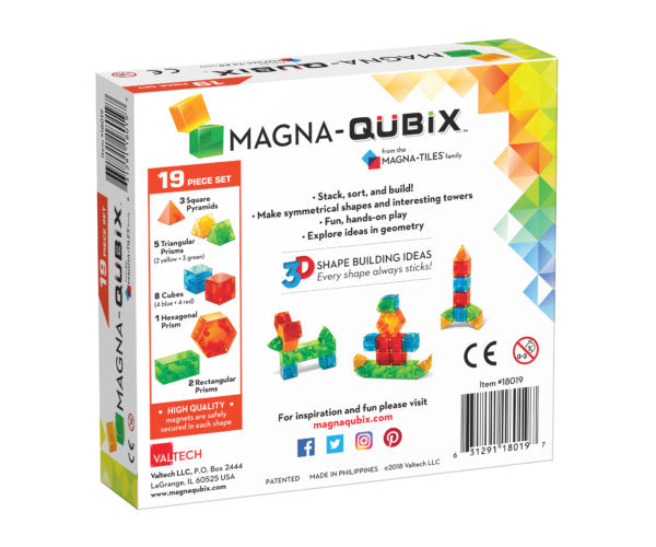 Magna-Qubix 19 piezas