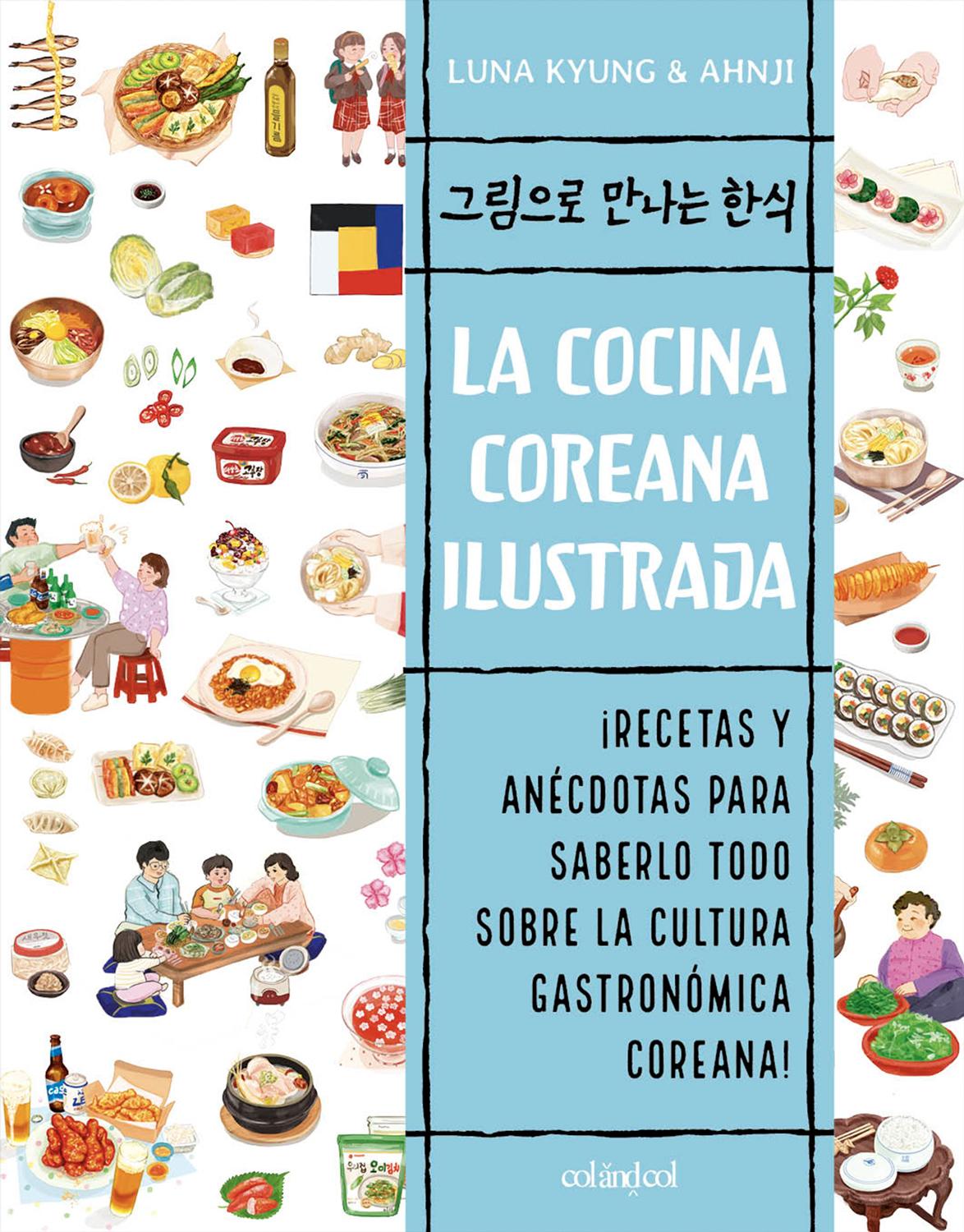illustrated korean cuisine