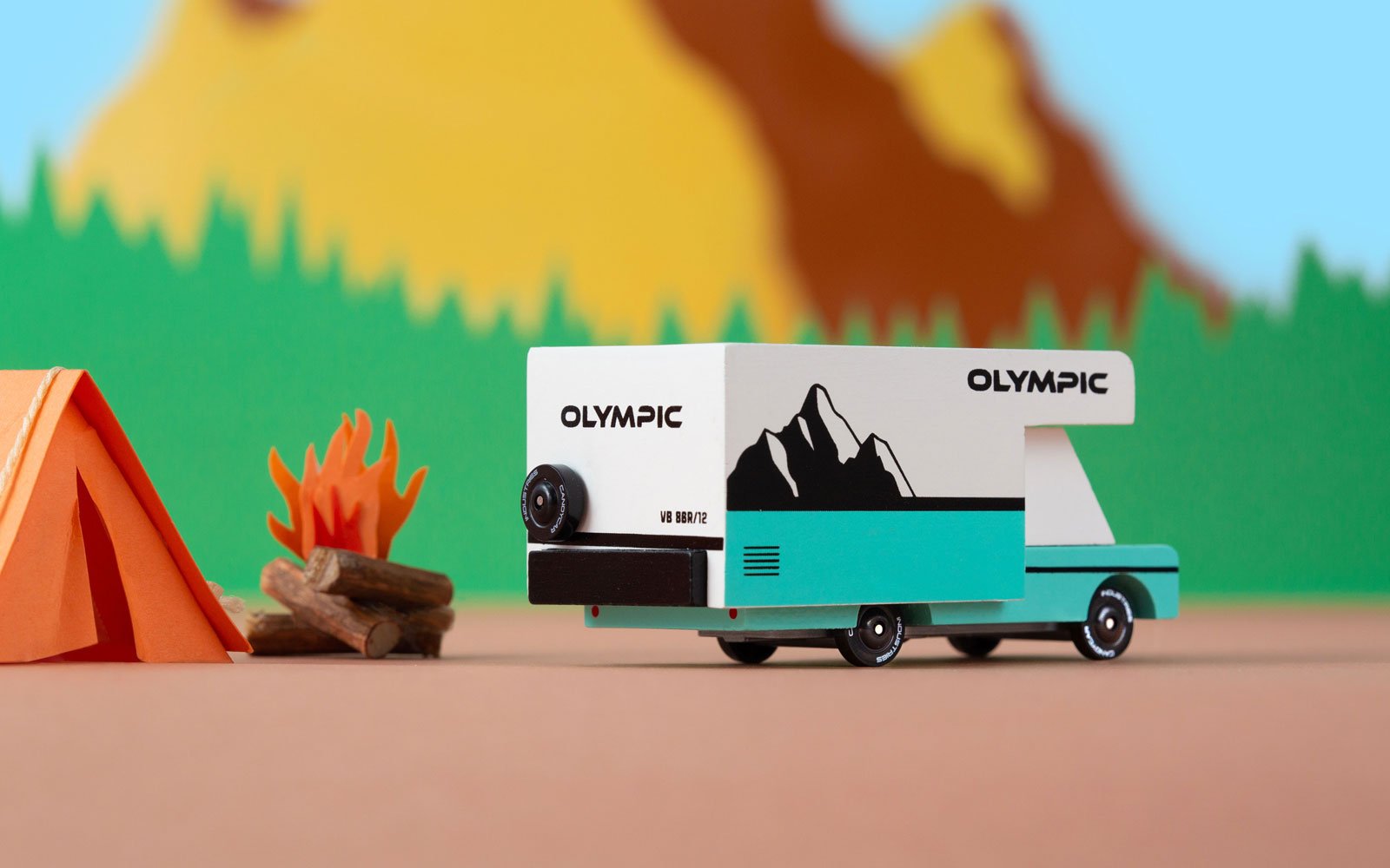 Candycar de camping-car olympique