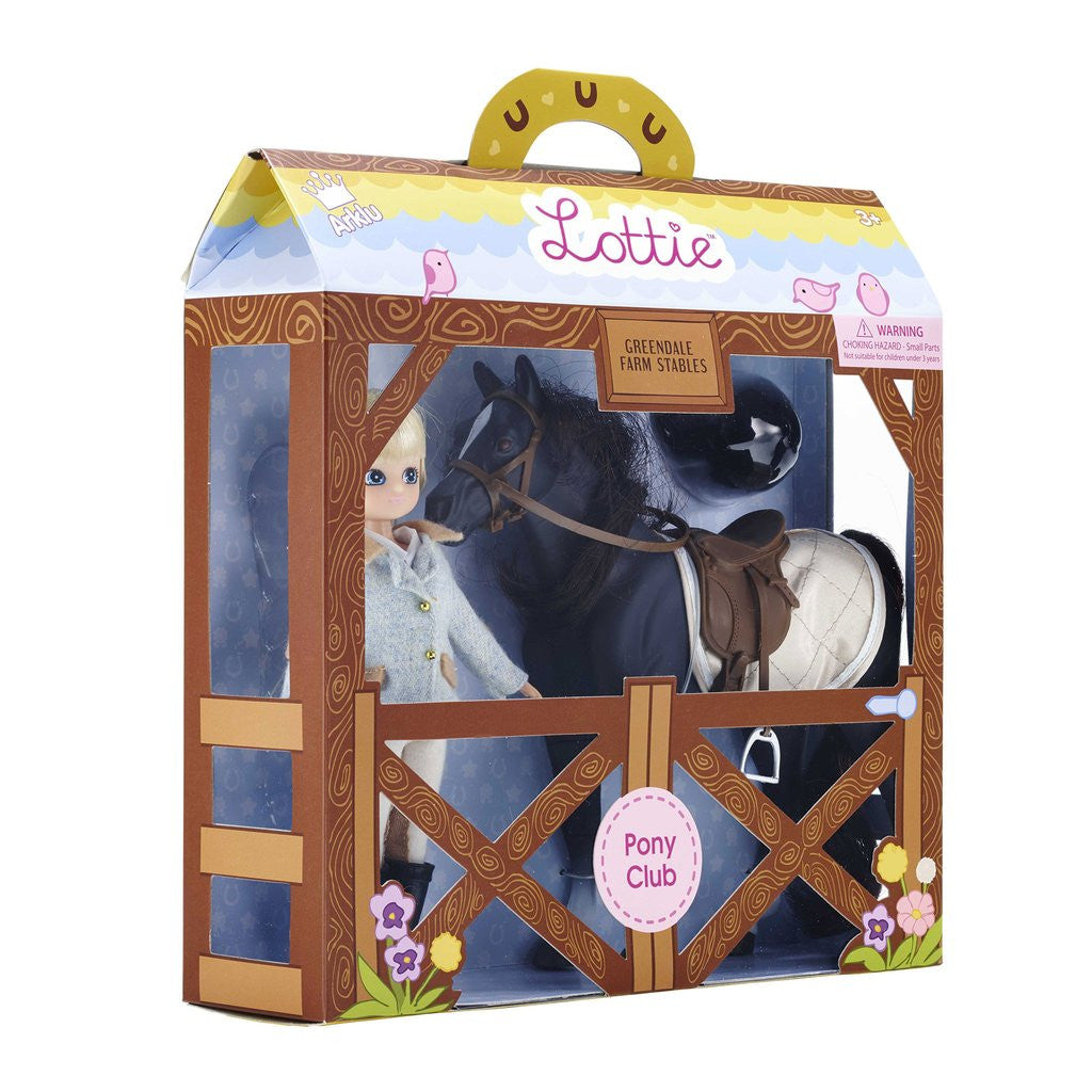 Lottie Doll and Horse - Pony Club