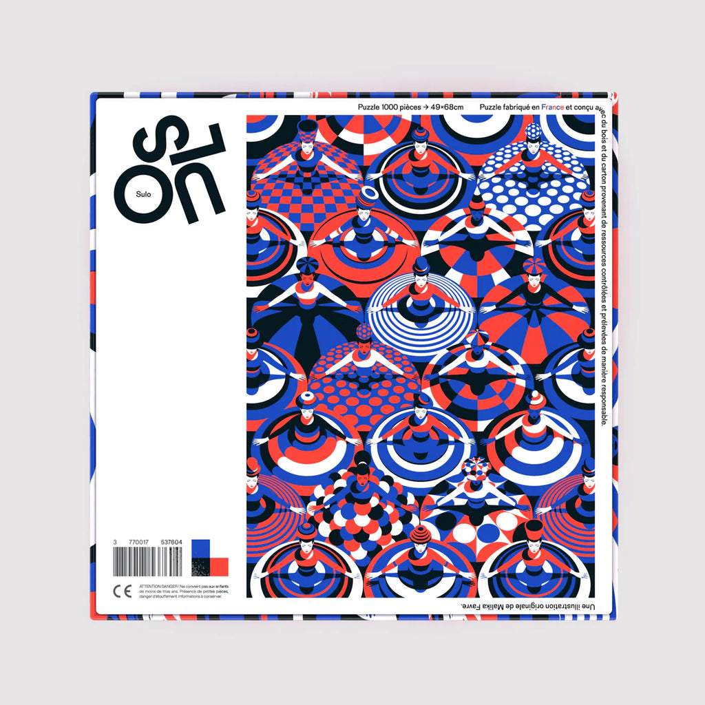 Puzzle Les Toupies d'Oskar - Malika Favre