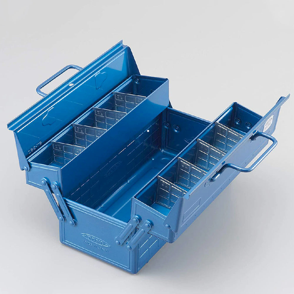 Caja de herramientas mediana TOYO STEEL ST350 - Blue