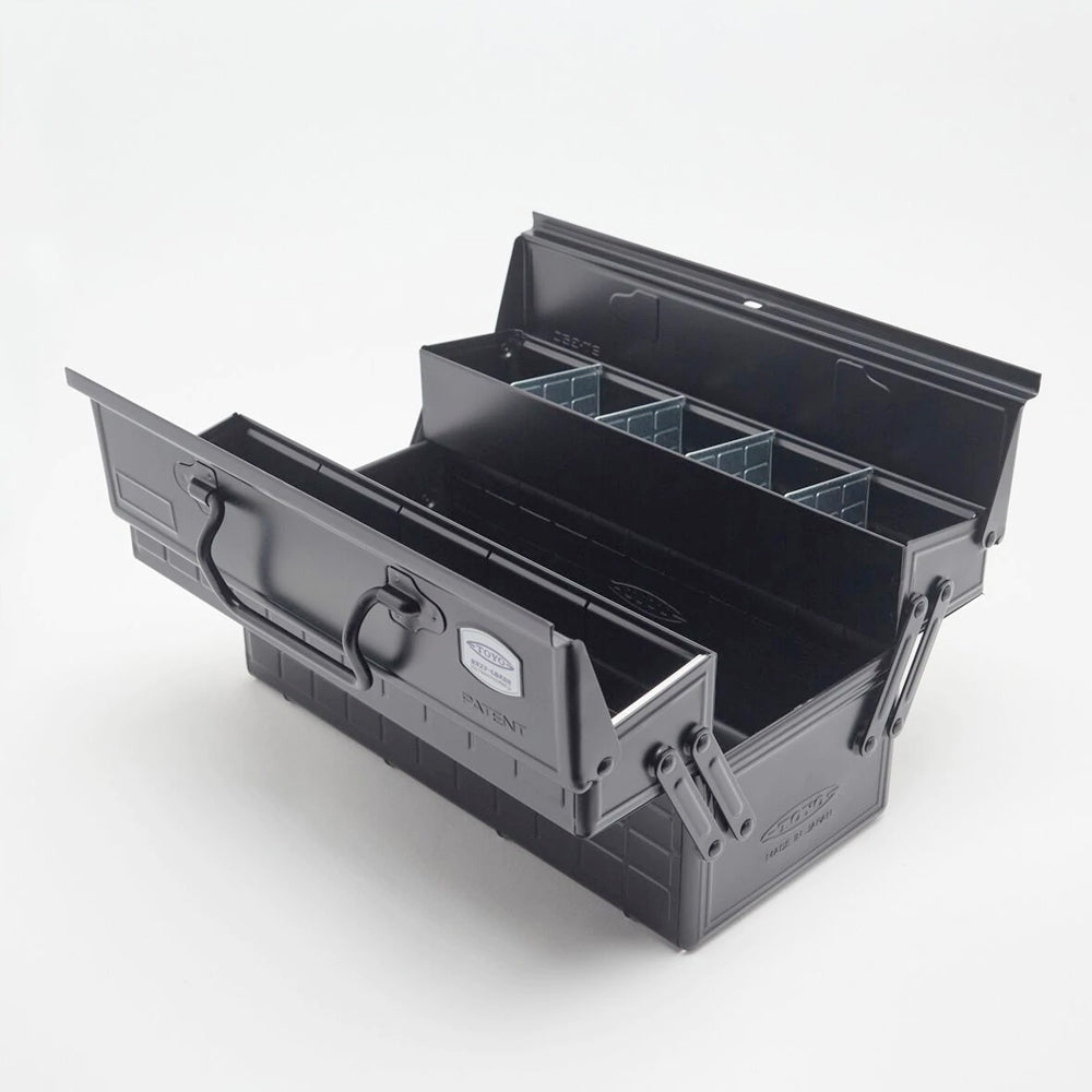 Caja de herramientas mediana TOYO STEEL ST350 - Black