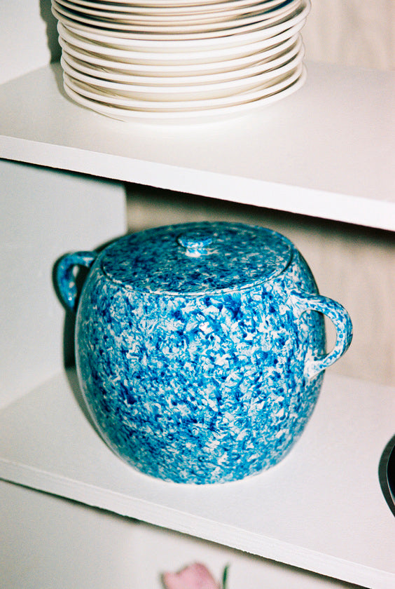 Tabletop Bean Pot-Blue - HAY