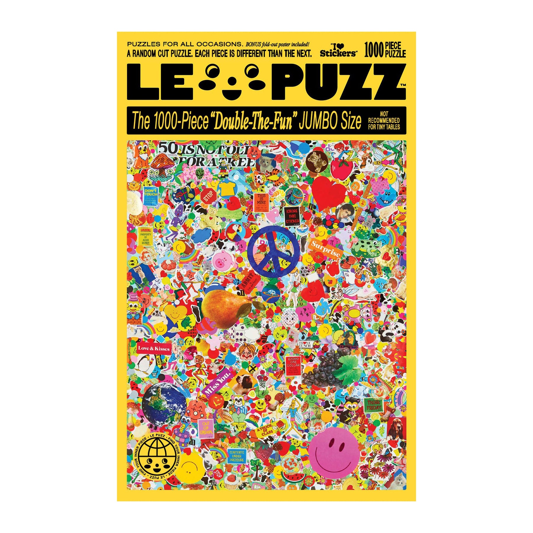 Puzzle I ❤ Stickers - Le Puzz