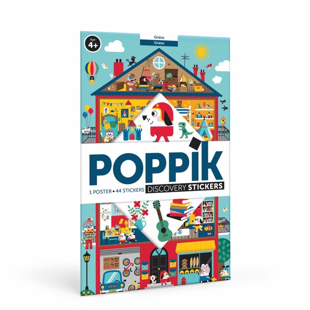 Poppik Stickers Poster at Home