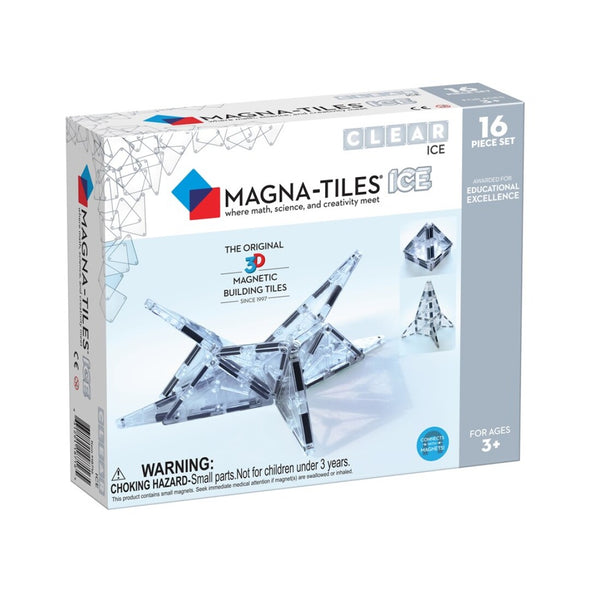 Magna-Tiles Clear Ice 16 piezas