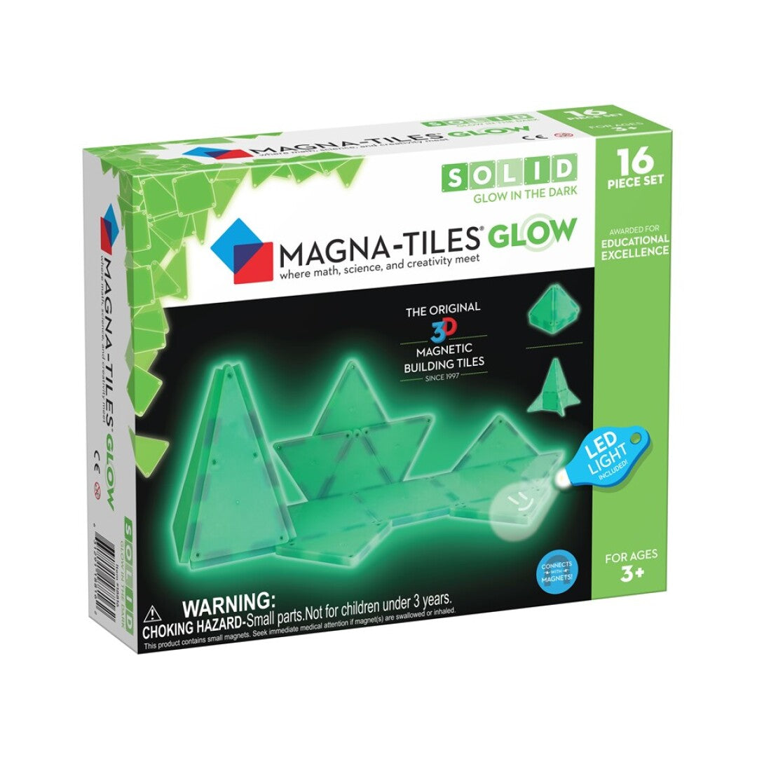 Magna-Tiles Glow 16 piezas