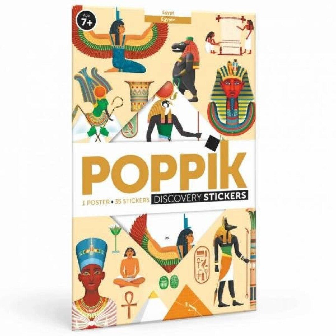 Egypt Poppik Stickers Poster 