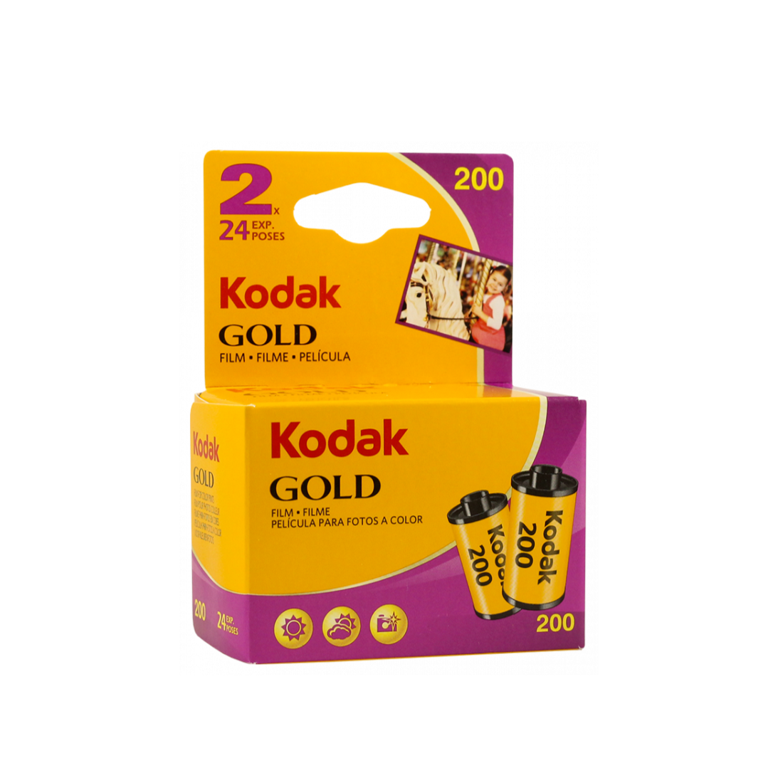 Pack of 2 Kodak Gold 200 - 35mm