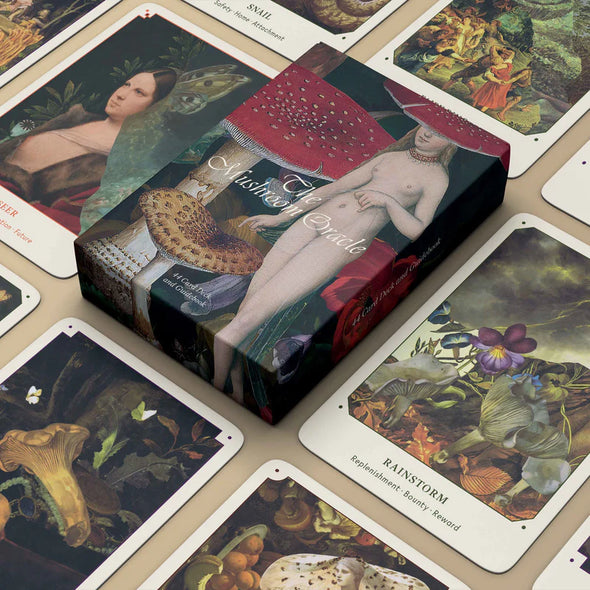 The Mushroom Oracle: 44 Card Deck & Guidebook - Broccoli