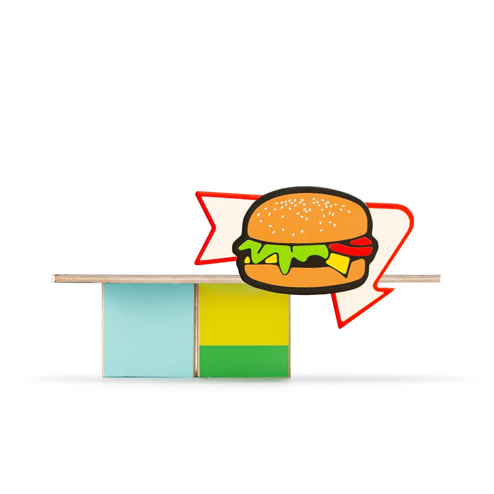Cabane de restauration de hamburgers