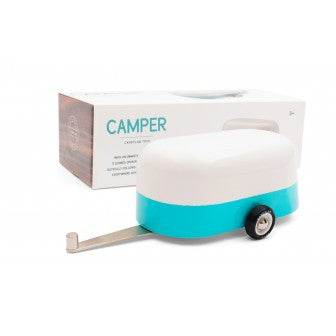 Caravane - Camper Bleu
