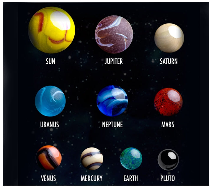 Solar System Marbles