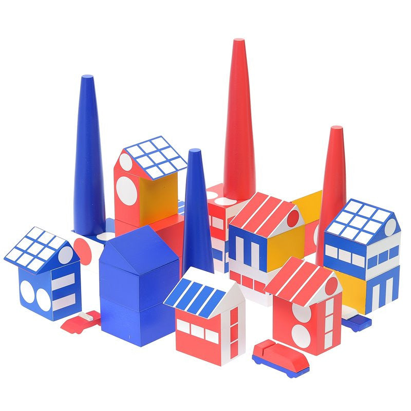 Cubes Factory Town - Ladislav Sutnar