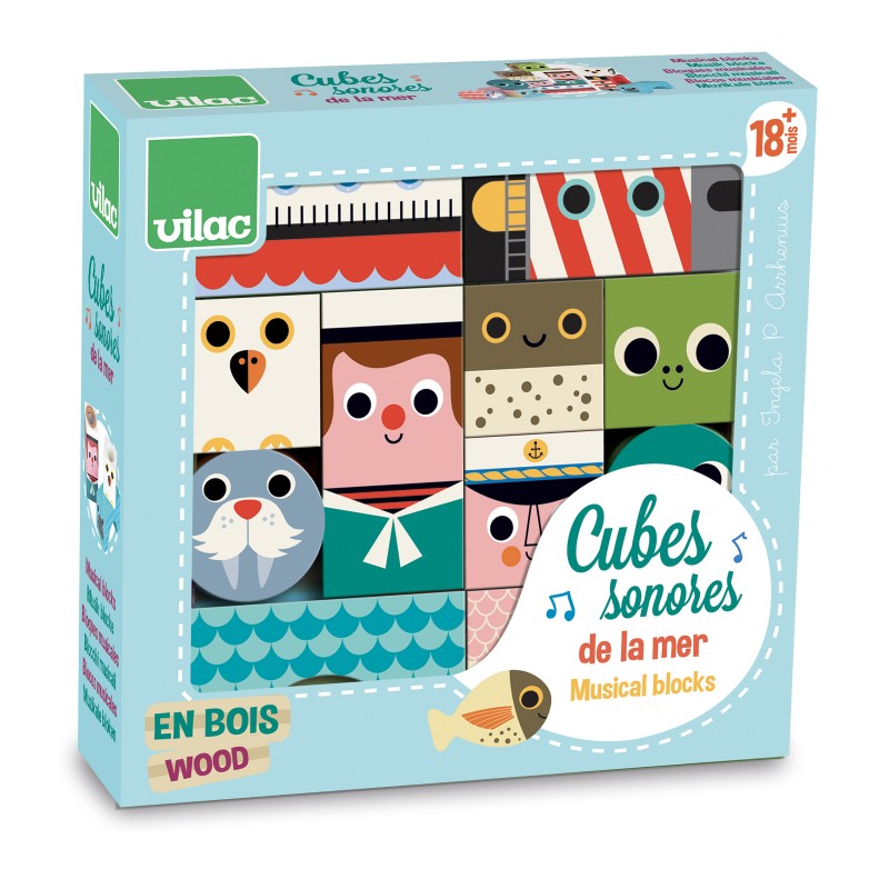 Cubes sonores marins