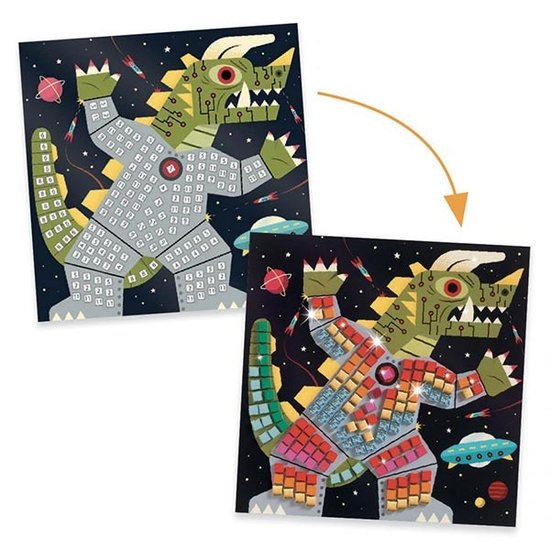 Mosaics "Space Battle"