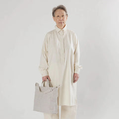 Bolso Horizontal Duck BAGGU - Natural Grid