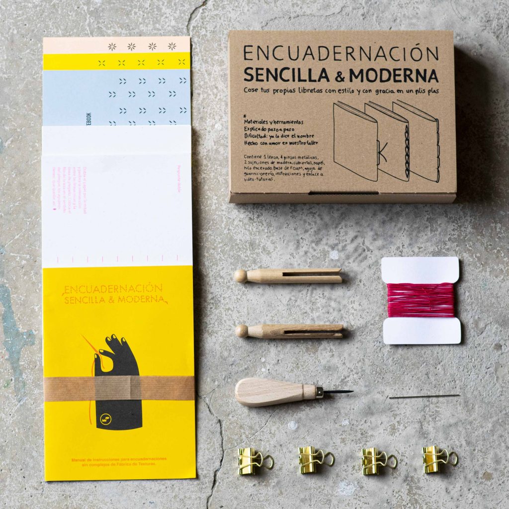 Kit Encuadernación Sencilla & Moderna