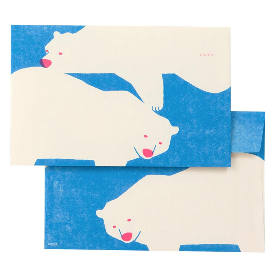 Kimagure Envelope White Bear