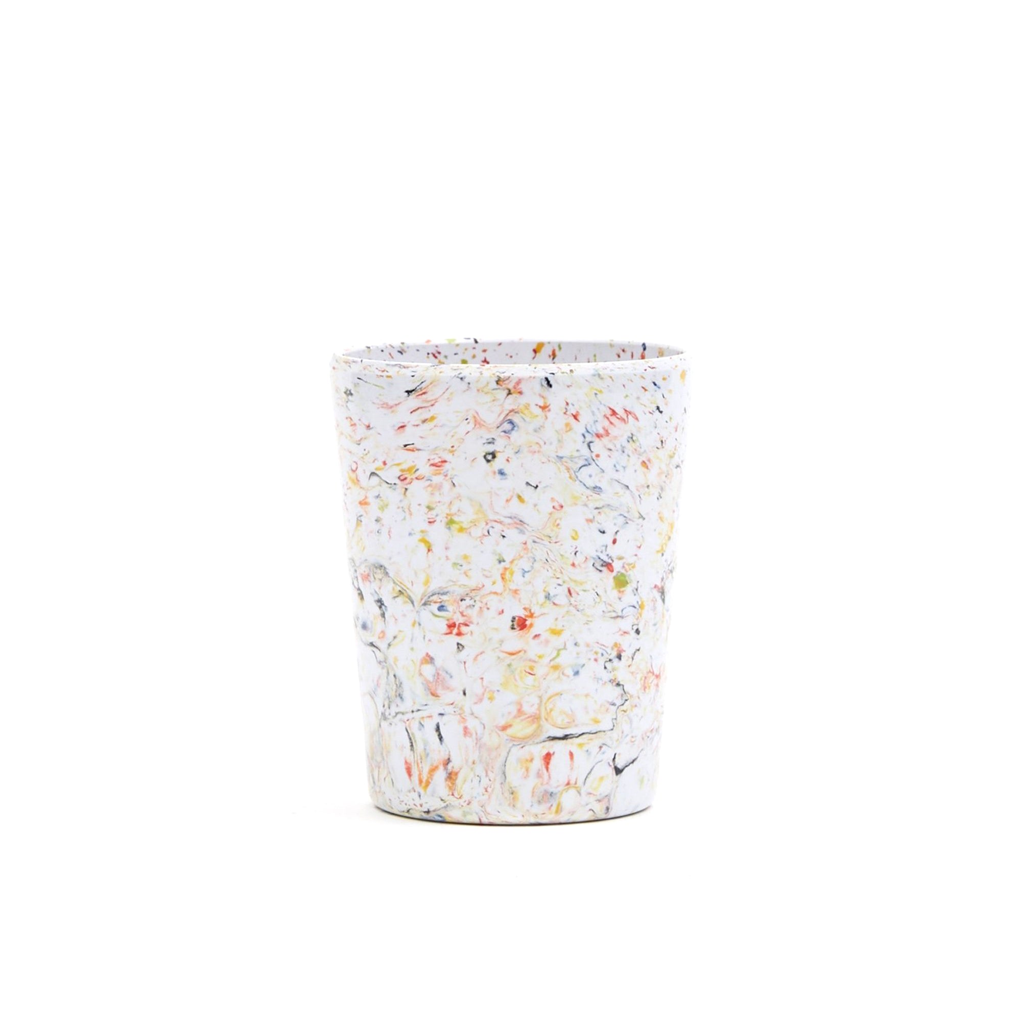 Multicolored Melamine Speckled Glass