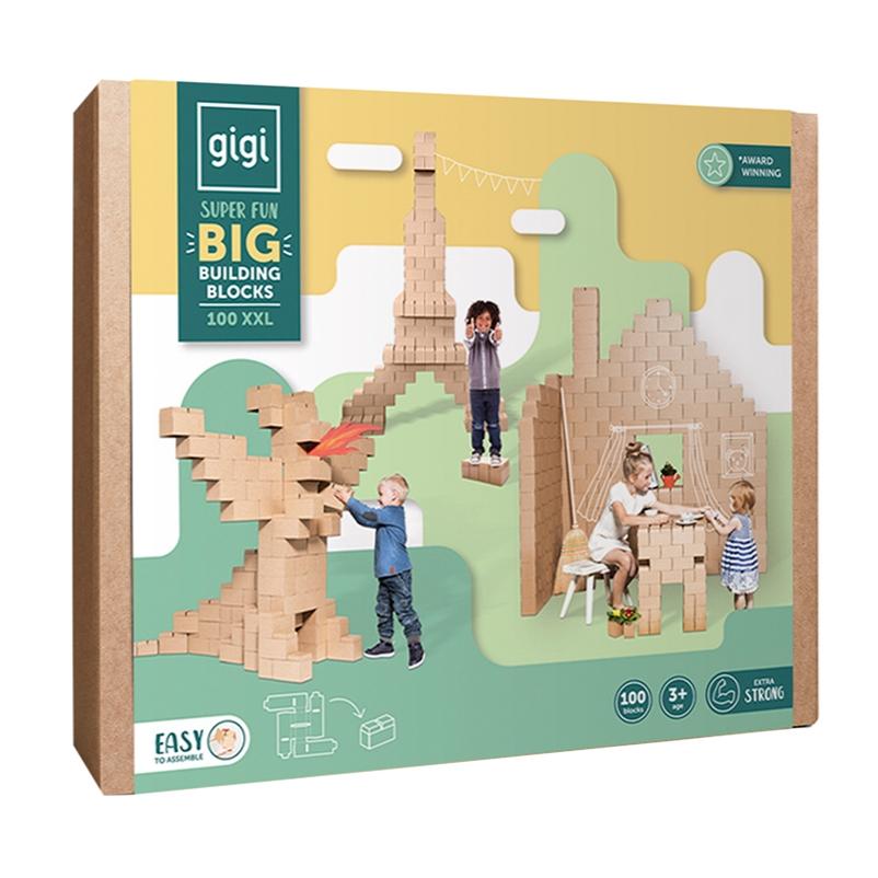 Gigi building blocks 100 pieces XXL