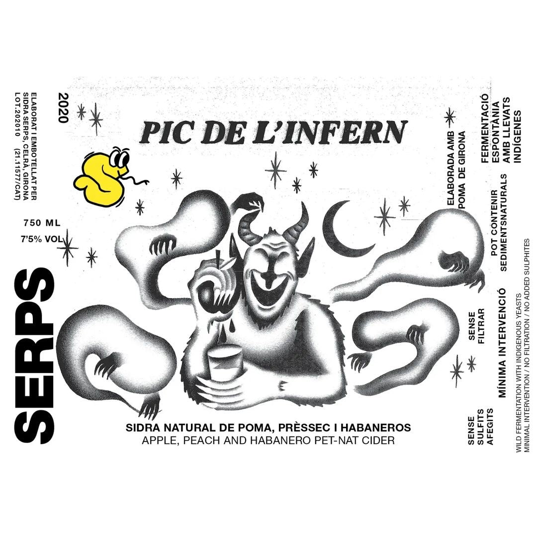Natural cider Pic de L'Infern - Serps
